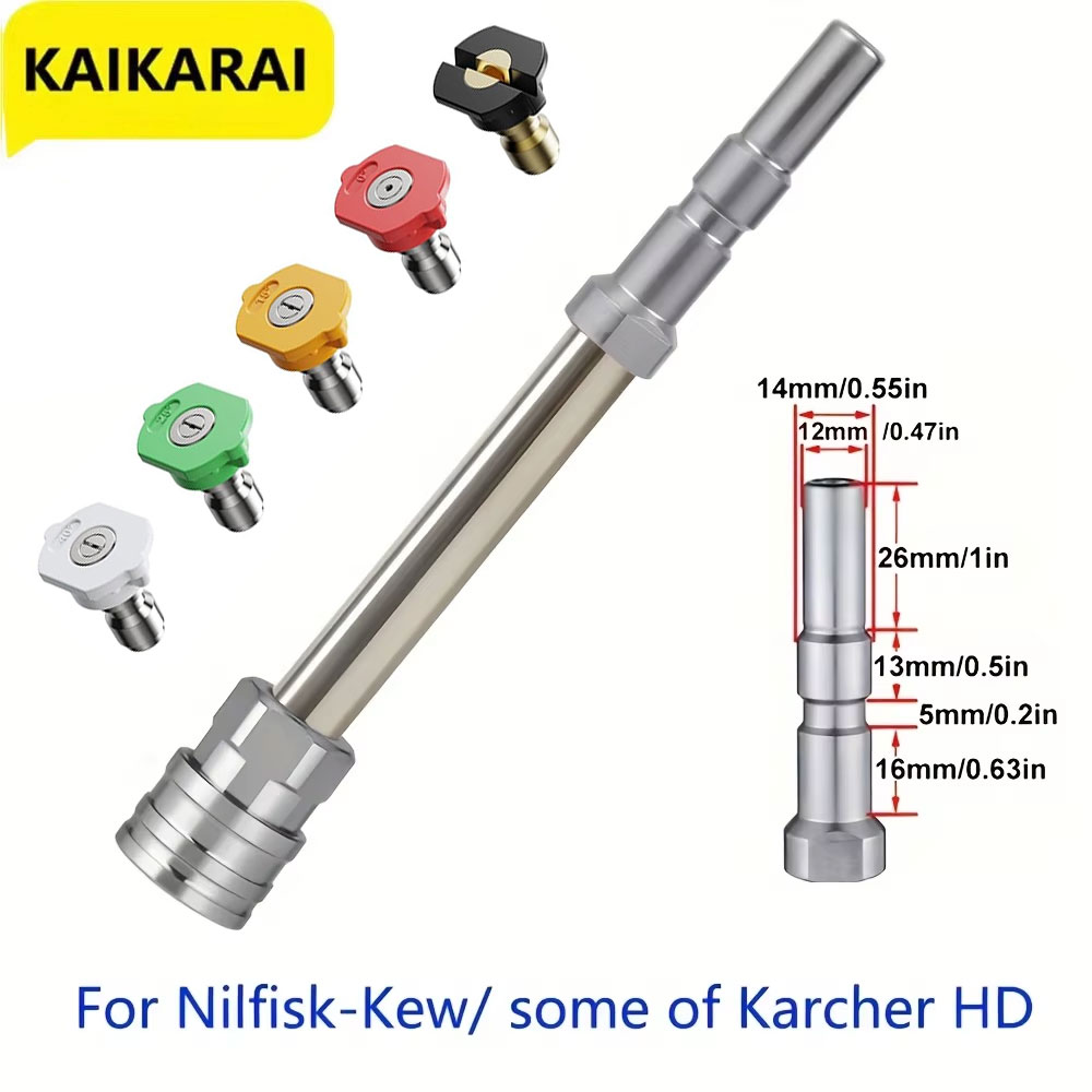 Pressure Washer Foam Gun - Konektor Cepat Mesin Cuci Tekanan 1/4
