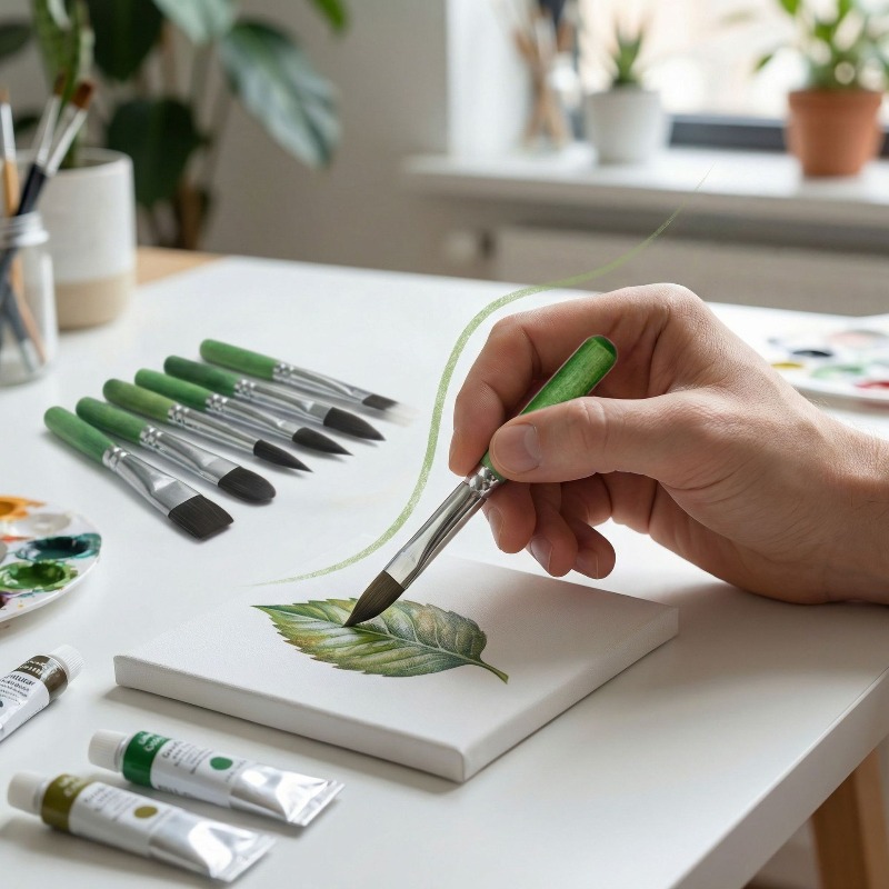 Detailing Brush Set - Set Kuas Lukis Mini 6 Buah