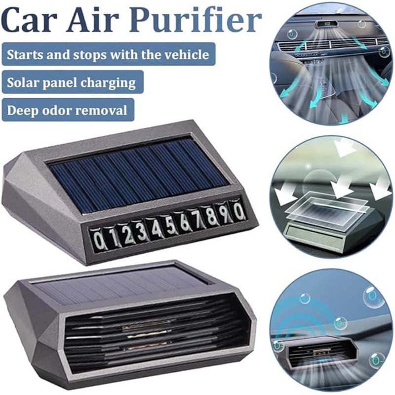 Odor Eliminator Car - Pembersih Udara Mobil Bertenaga Surya Ozonizer