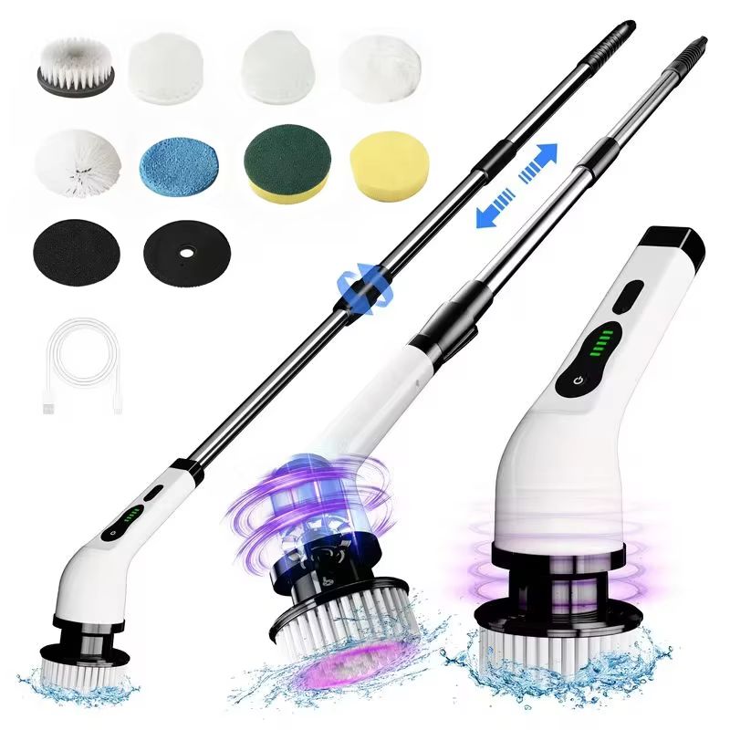 Car Cleaning Brush - Sikat Putar Listrik Nirkabel, Sikat Berputar