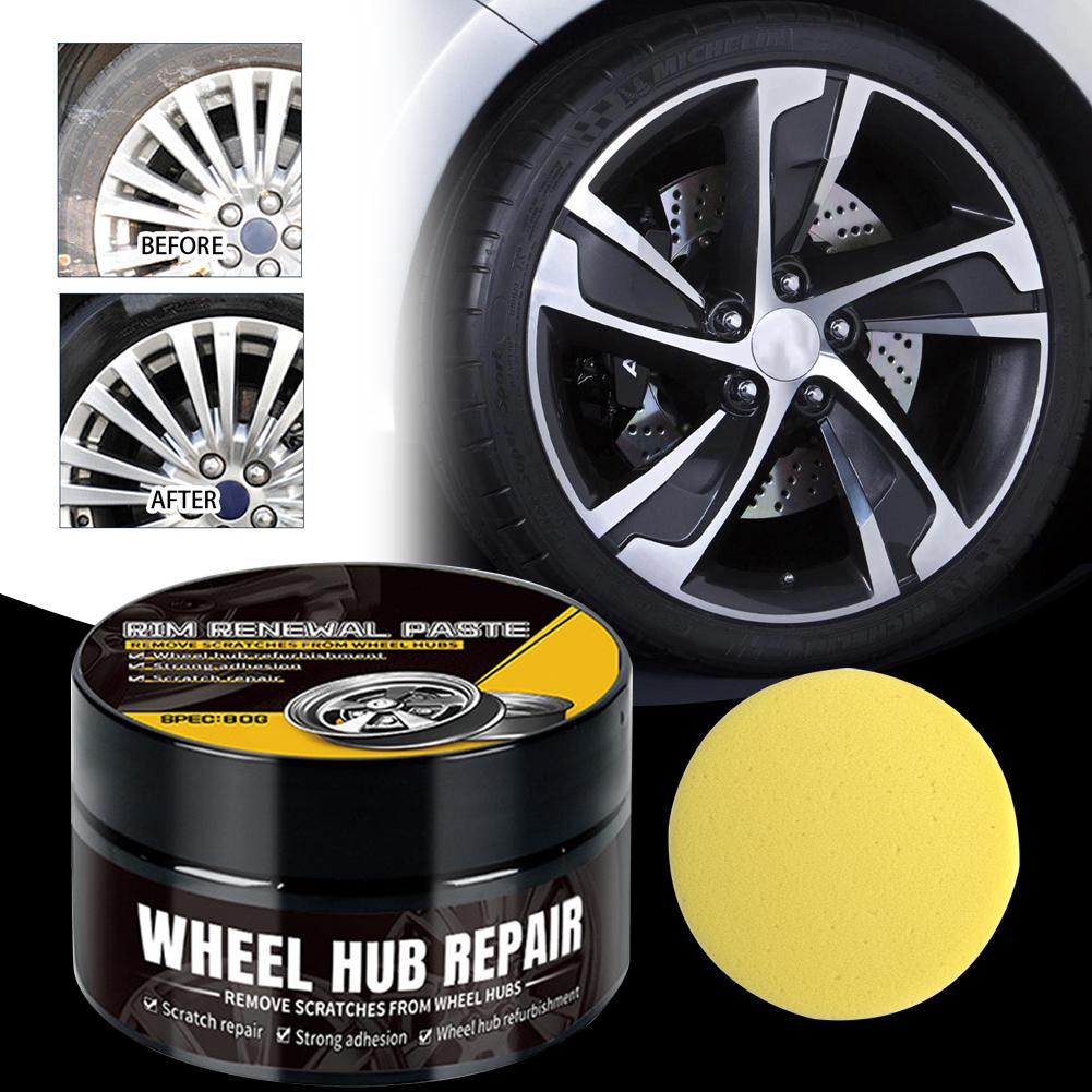 Wheel Cleaner Alloy - 1pcs Pasta Perbaikan Goresan Velg Mobil,