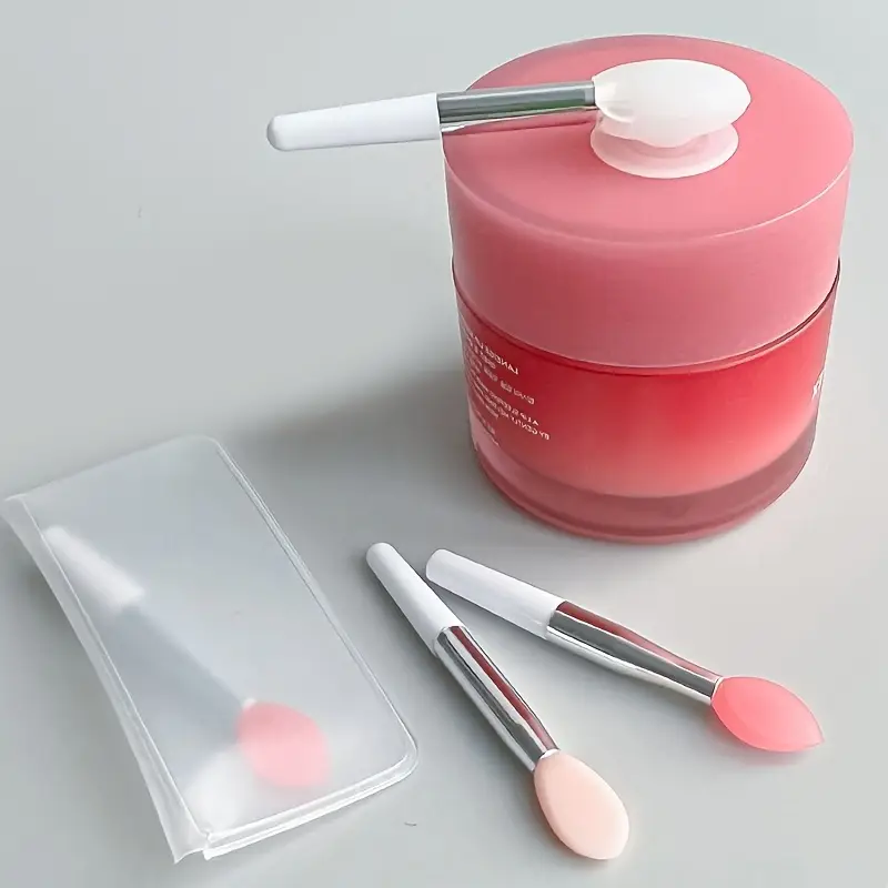 Kuas Bibir Silikon 3-in-1, Kua - Wax Applicator Pad ulasan dan harga