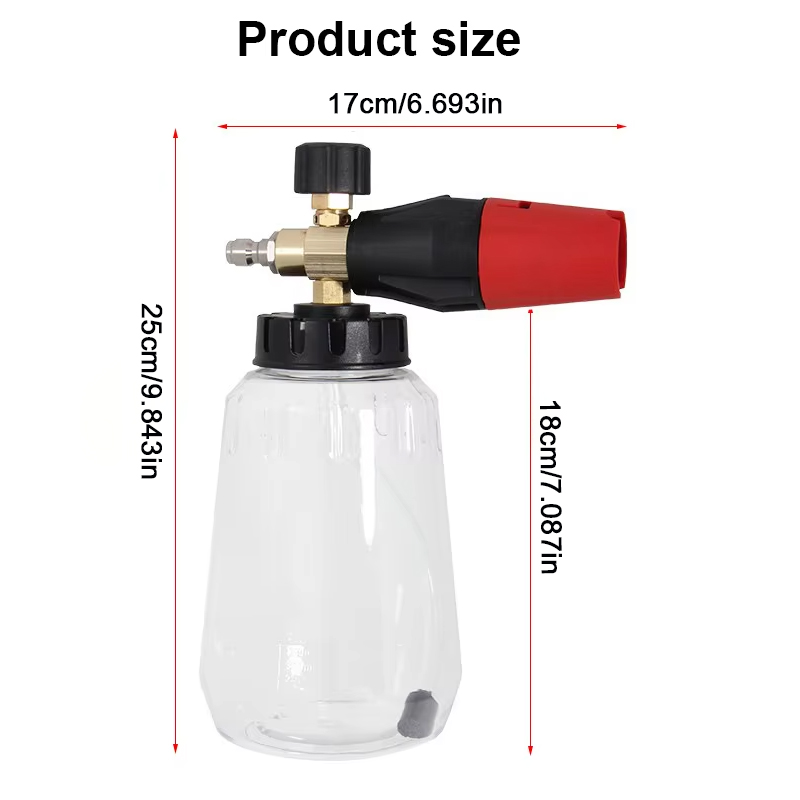 Meriam Busa PA Tekanan Tinggi, - Pressure Washer Foam Gun ulasan dan harga