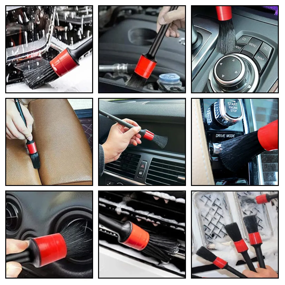Perlengkapan Pembersih Detail  - Dirt Brush Interior ulasan dan harga