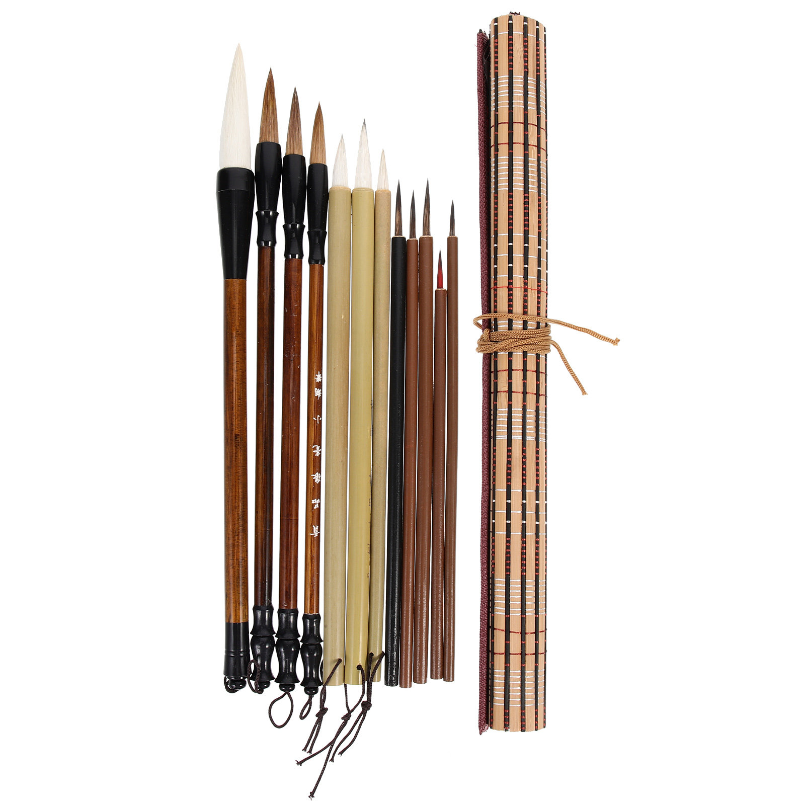 12Pcs Set Kuas Kaligrafi Detai - Detailing Brush Set ulasan dan harga
