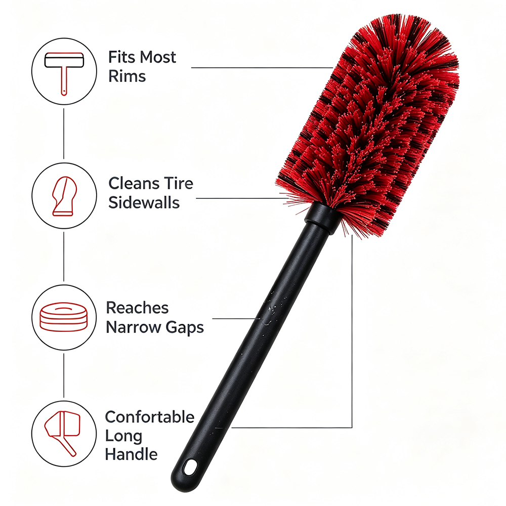 Sikat Pembersih Velg Mobil Gag - Wheel Cleaner Alloy ulasan dan harga