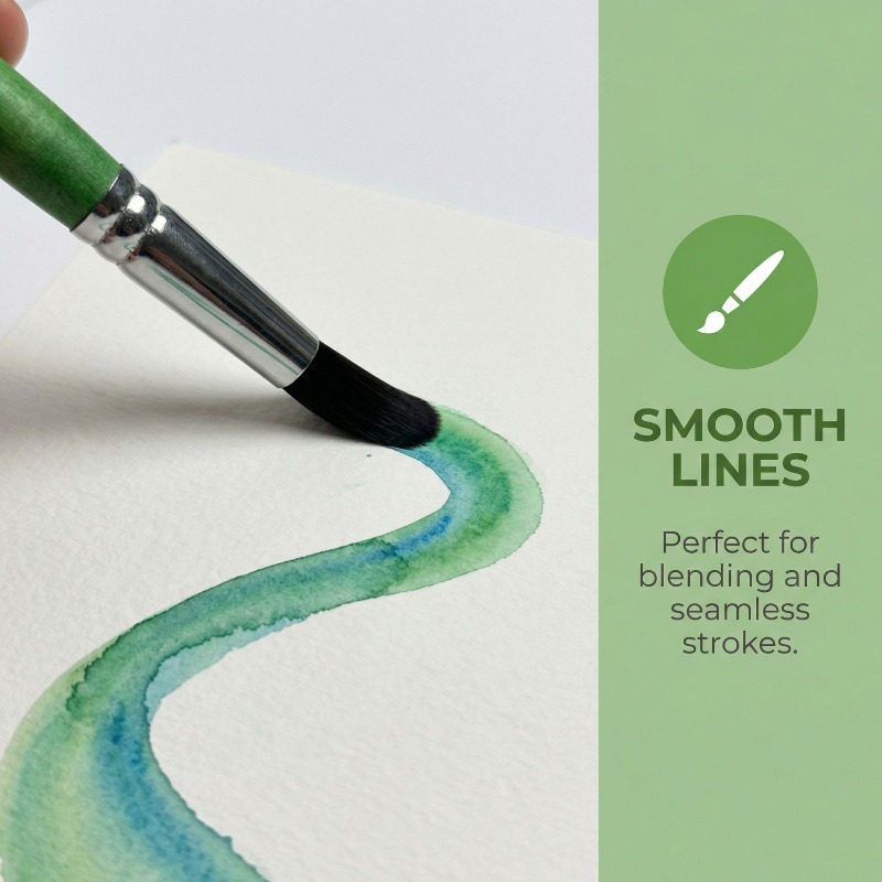 Set Kuas Lukis Mini 6 Buah unt - Detailing Brush Set ulasan dan harga