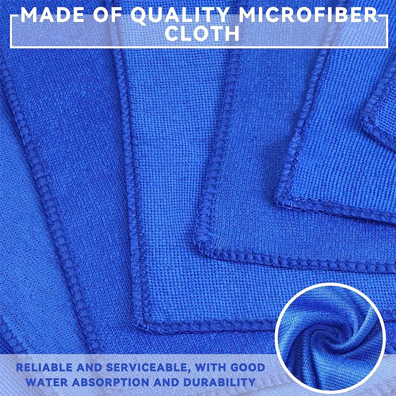 10/200PCS Kain Lap Mobil Mikro - Microfiber Towel Detailing ulasan dan harga