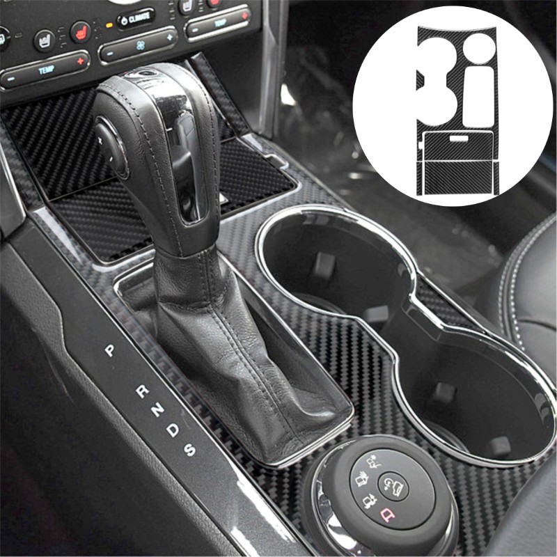 Stiker serat karbon dekorasi m - Interior Detailing Kit ulasan dan harga