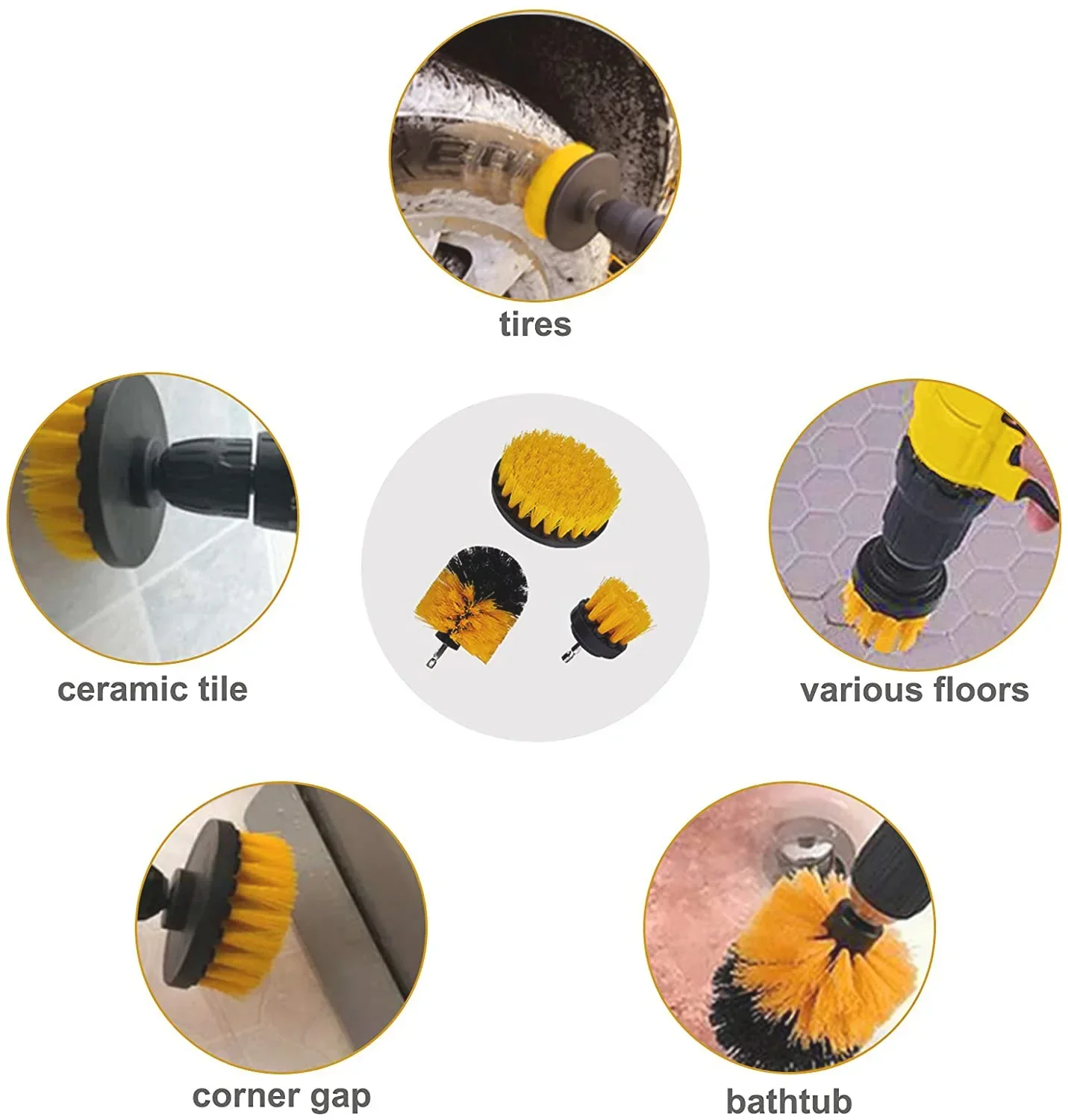 Baru peralatan pembersih rinci - Detailing Brush Set ulasan dan harga