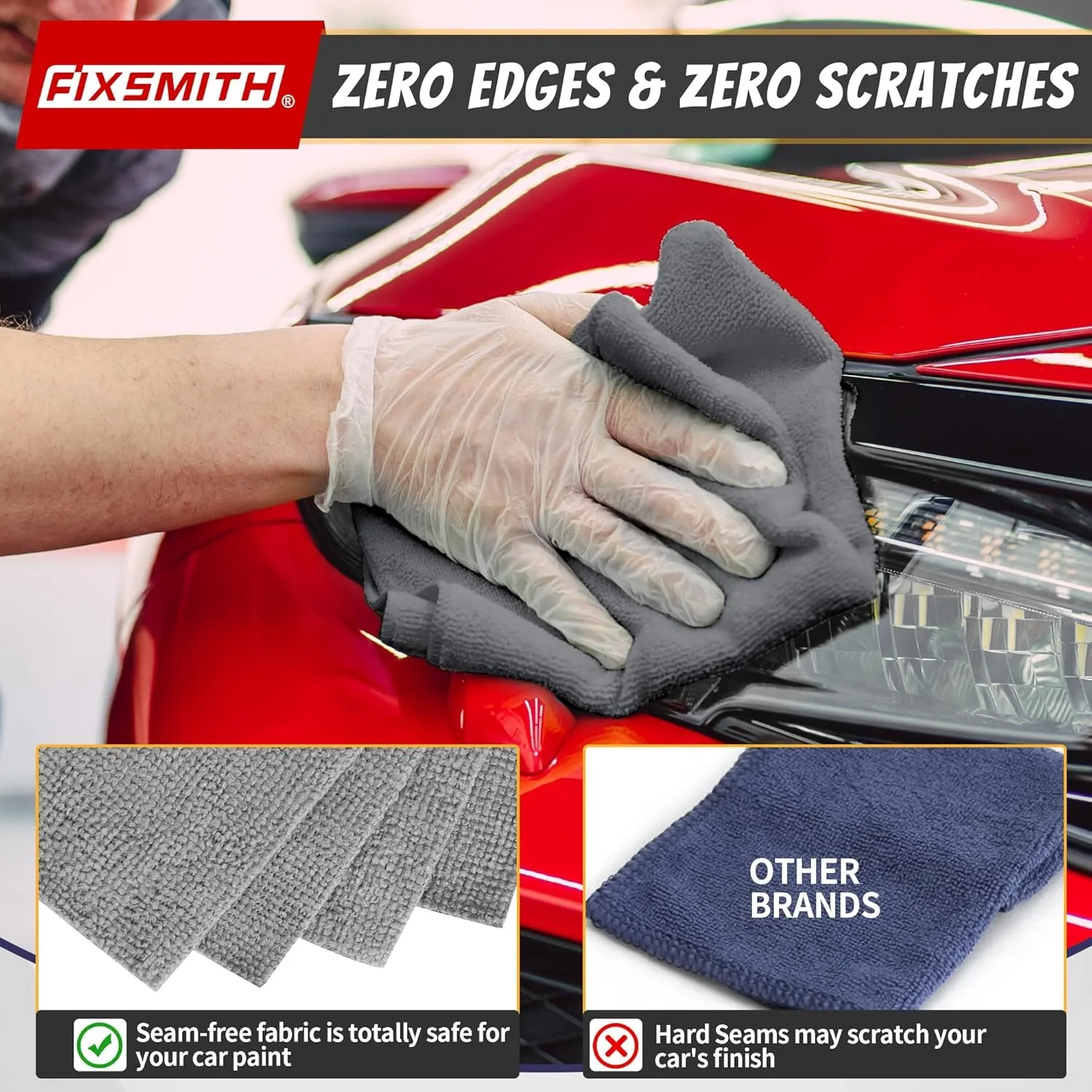 Kain pembersih Microfiber, ala - Microfiber Towel Detailing ulasan dan harga