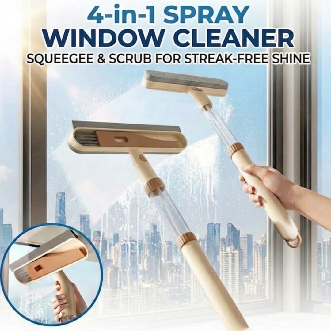 Pembersih Kaca Jendela 4-in-1  - Glass Cleaner Streak ulasan dan harga
