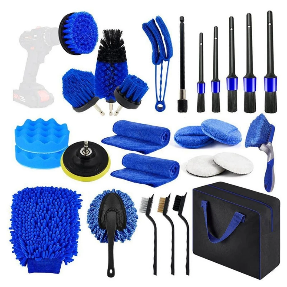 Set sikat cuci mobil, peralata - Dirt Brush Interior ulasan dan harga