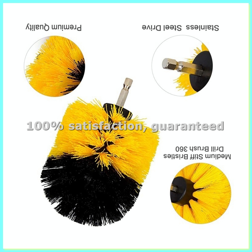 15 Buah Set Sikat Lantai Elekt - Car Cleaning Brush ulasan dan harga