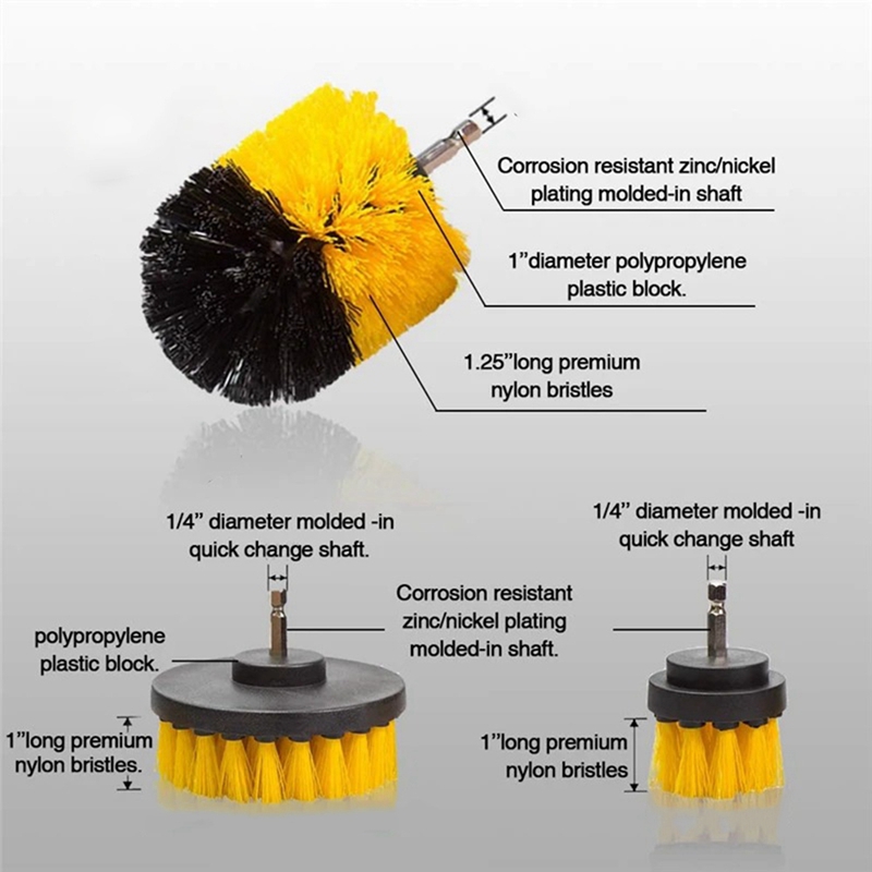 15 Buah Set Sikat Lantai Elekt - Car Cleaning Brush ulasan dan harga